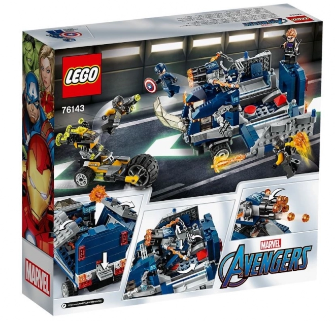 LEGO® Super Heroes 76143 Avengers: Boj o náklaďák