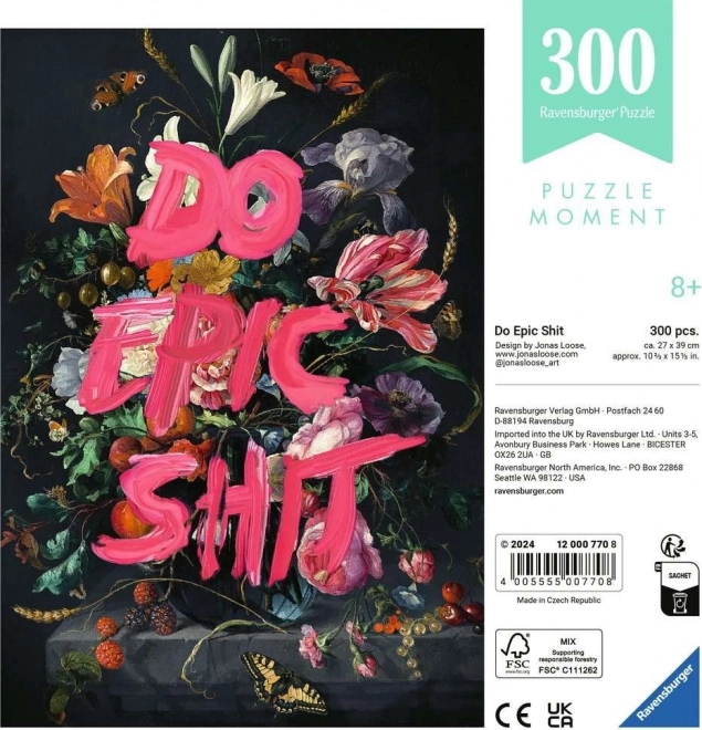 Puzzle Moment: Do Epic Shit 300 dílků