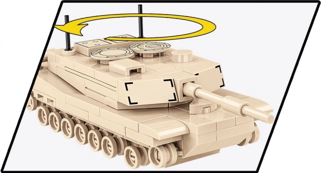COBI 3106 Armed Forces Abrams M1A2, 1:72, 174 k