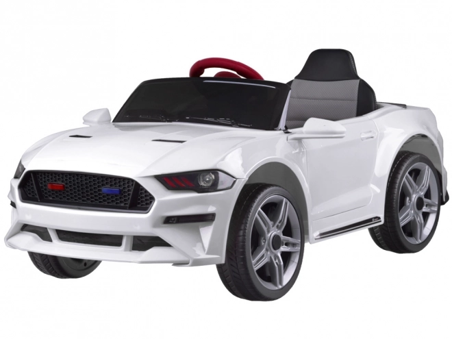 Dětské sportovní auto na akumulátor Mustang – Bílá