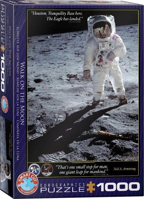 EUROGRAPHICS Puzzle Neil A. Armstrong: První kroky na Měsíci 1000 dílků