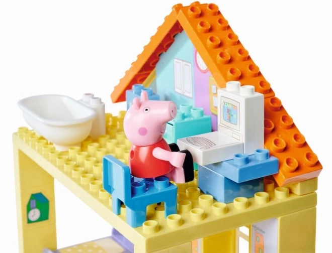 PlayBig BLOXX Peppa Pig Rodinný dům