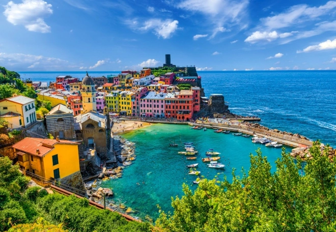 Puzzle 1000 kusů Vernazza Itálie