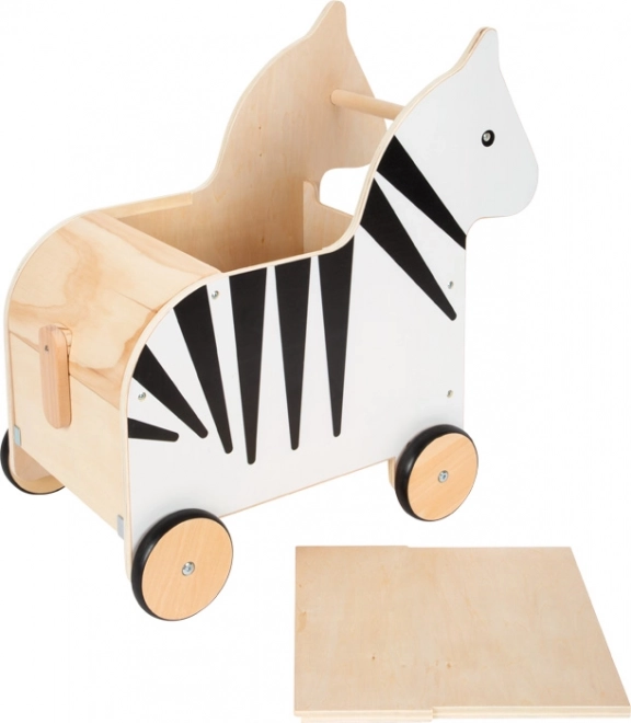 Small foot Box na hračky Zebra „Wildlife“