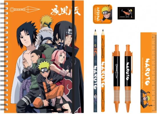 Školní sada Naruto A4
