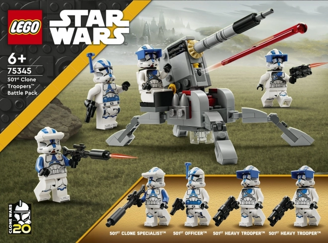Konstrukční stavebnice Star Wars: Bitva klonů 501. legie