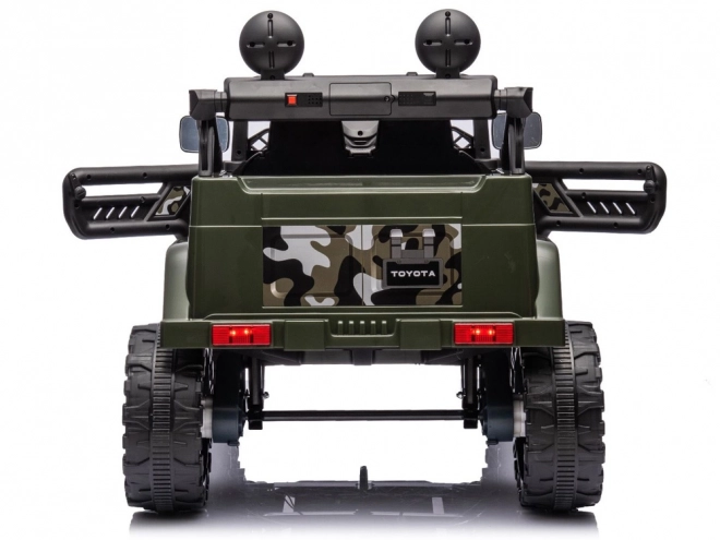 Elektrické autíčko Toyota FJ Cruiser pro děti – Zelená
