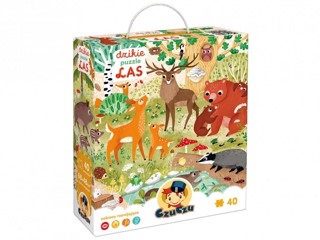CzuCzu Dětské Puzzle Les