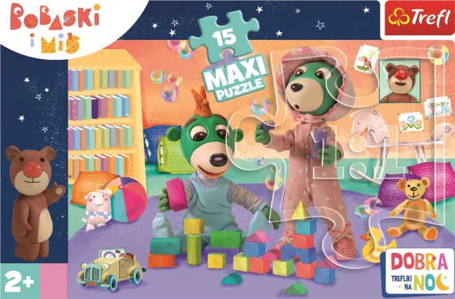 Puzzle Dobrou noc, Treflíci Veselý svět dětí MAXI