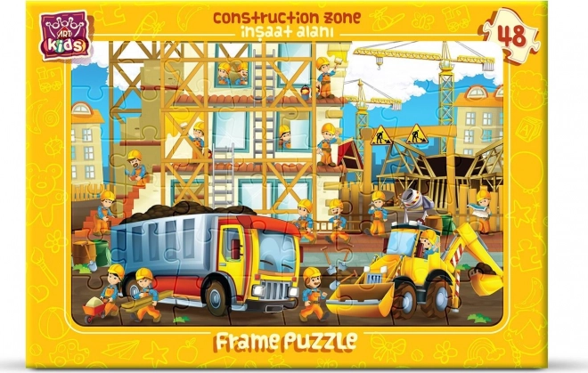 ART PUZZLE Puzzle Na stavbě 48 dílků