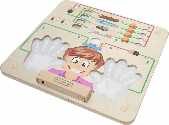 Masterkidz vzdělávací tabule experiment vodivosti