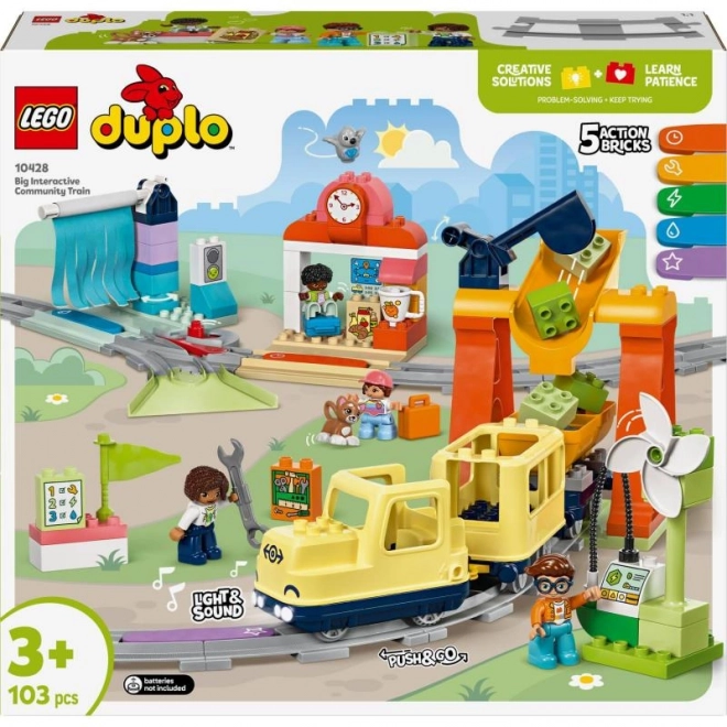 Duplo Velký Interaktivní Městský Vlak