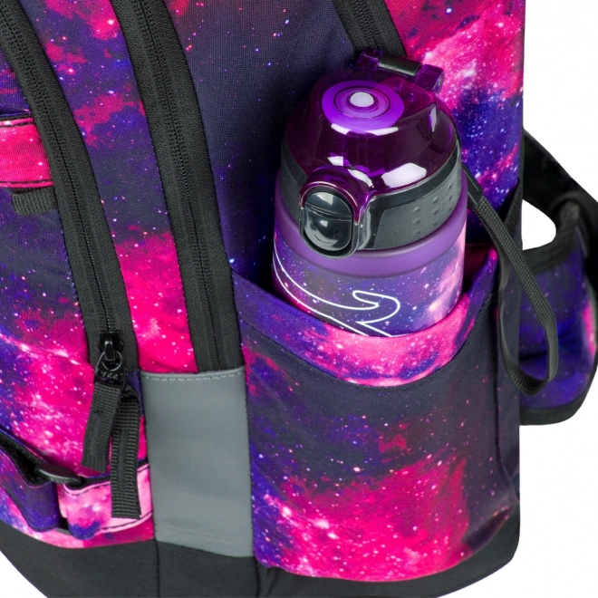 Školní set Baagl Galaxy: batoh, penál, sáček