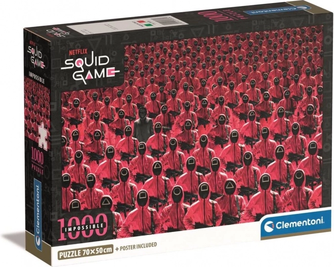 Klementoni nemožné puzzle: Hra na oliheň 1000 dílků