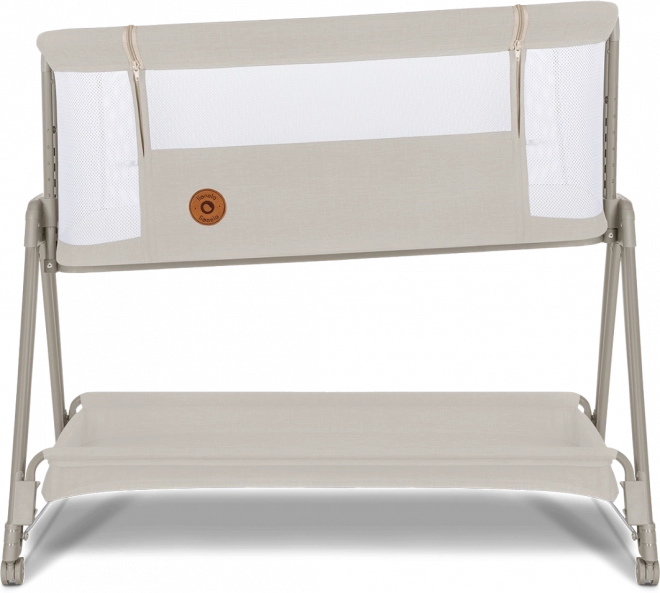 LIONELO Postýlka Luna 2v1 – Beige Sand