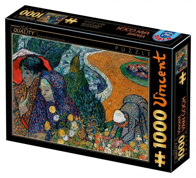 Puzzle Terasa kavárny v noci od Vincenta van Gogha - 1000 dílků