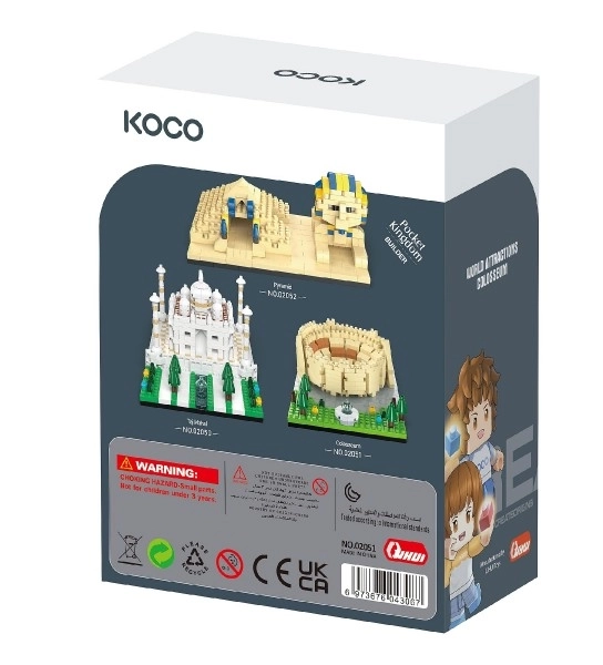Stavebnice KOCO Koloseum mini plast