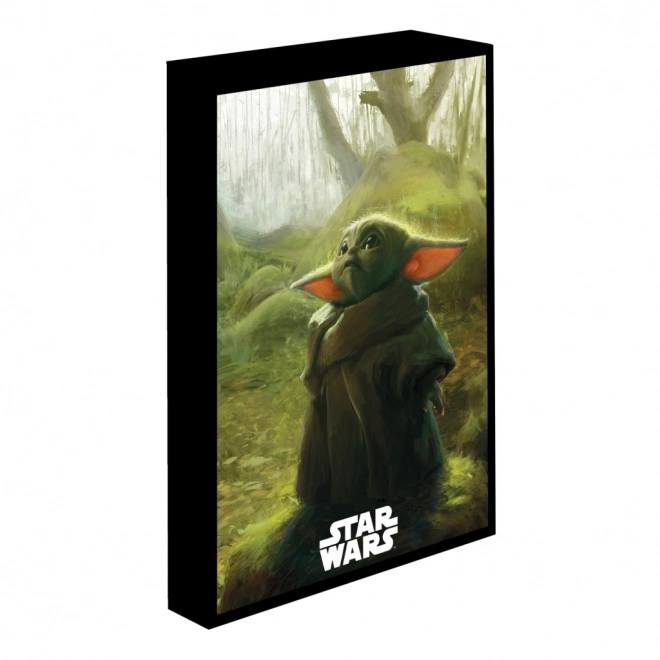 Obraz LED svítící 30x40 cm, Star Wars