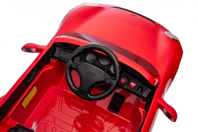 Dětské elektrické auto RUF CTR3 červené