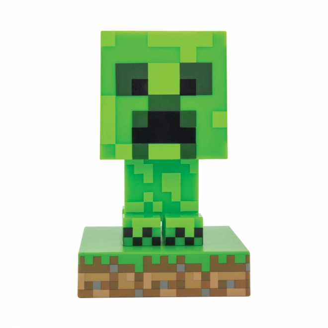 Svítící ikona Minecraft - Creeper