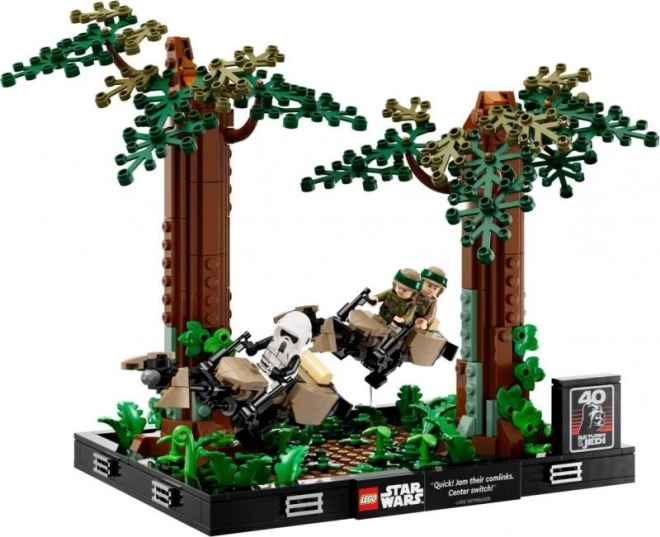 LEGO® Star Wars™ 75353 Honička spídrů na planetě Endor™ – diorama