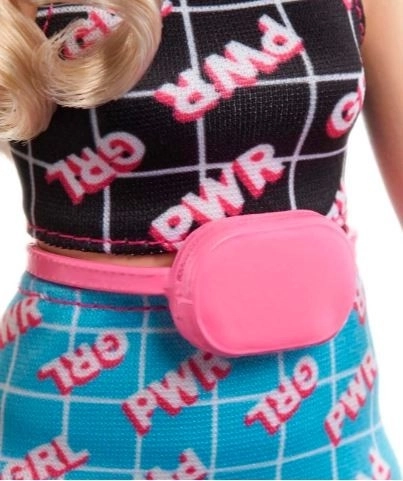 Kulatá panenka Barbie Fashionistas Power Girl