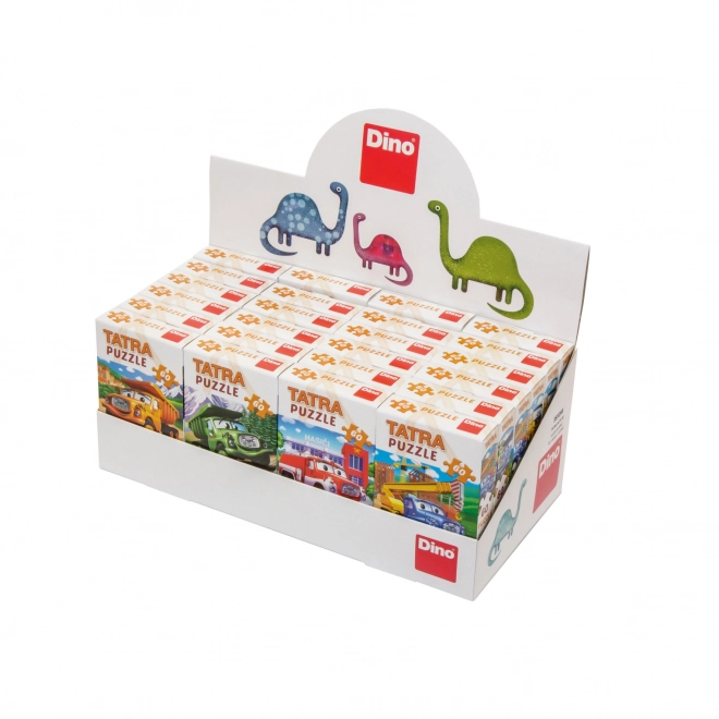 Puzzle Tatra nákladní auta 60 dílků