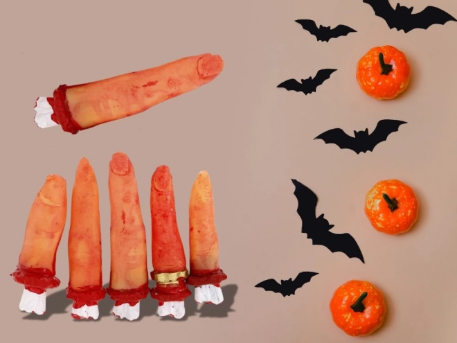 Useknuté prsty halloweenská dekorace