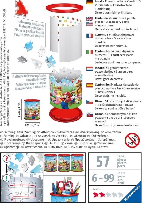 Stojan na tužky Super Mario 54 dílků