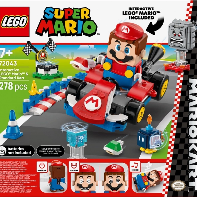 LEGO Super Mario Mario Kart - Interaktivní figurka a Standardní Kart