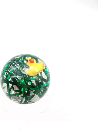 Plovoucí kachnička a třpytky