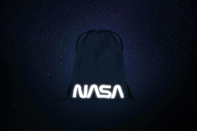 Sáček na záda NASA modrý