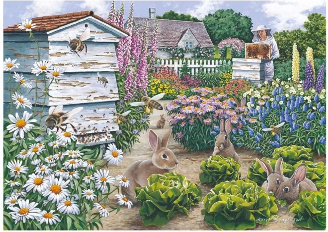 Puzzle Sladcí králíčci 500 dílků