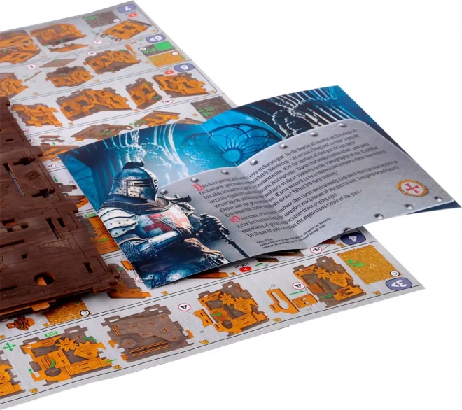 Dřevěné puzzle box úniková hra 149 dílků