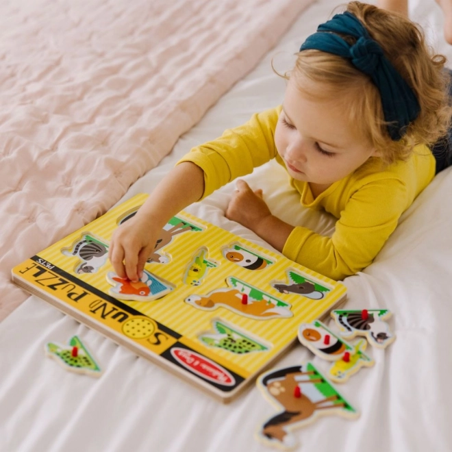 Zvukové puzzle - Domácí zvířata