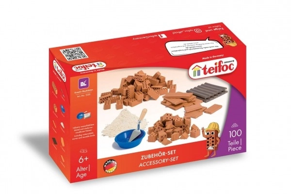Stavebnice Teifoc Cihlová Sada 100ks