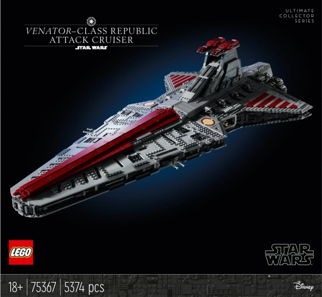 LEGO Star Wars 75367 Venator - Gwiezdny Niszczyciel