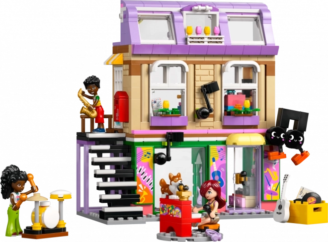 LEGO Friends obchod s hudebninami a byt