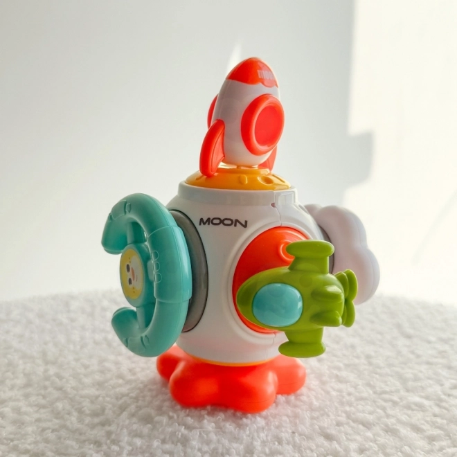 Kosmická raketa Montessori 6v1 pro děti od 18 měsíců