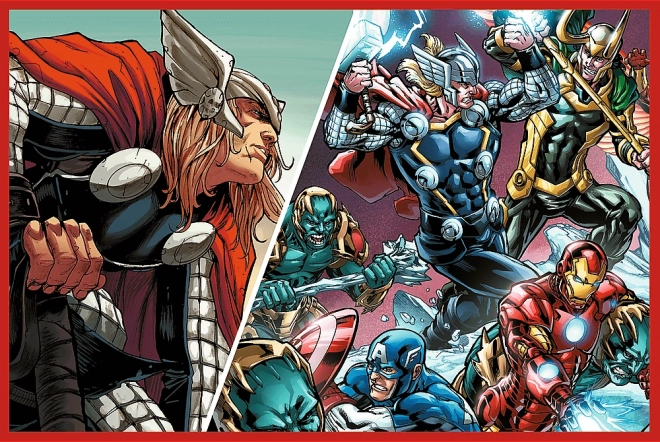 Puzzle 2x200 Avengers Obránci světa