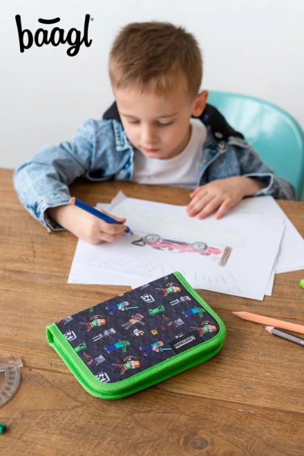 Baagl školní set Airy Minecraft