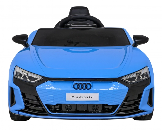 Audi RS E-Tron GT dětské elektrické auto s ovladačem a pohonem 4x4 – Modrá