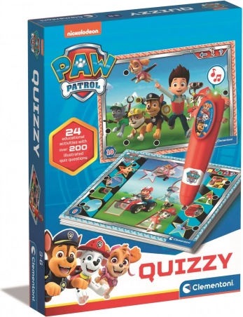 Clementoni Quizzy vzdělávací hra PAW PATROL s interaktivním perem