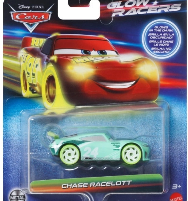 Auta Glow Racers - Svítící ve tmě