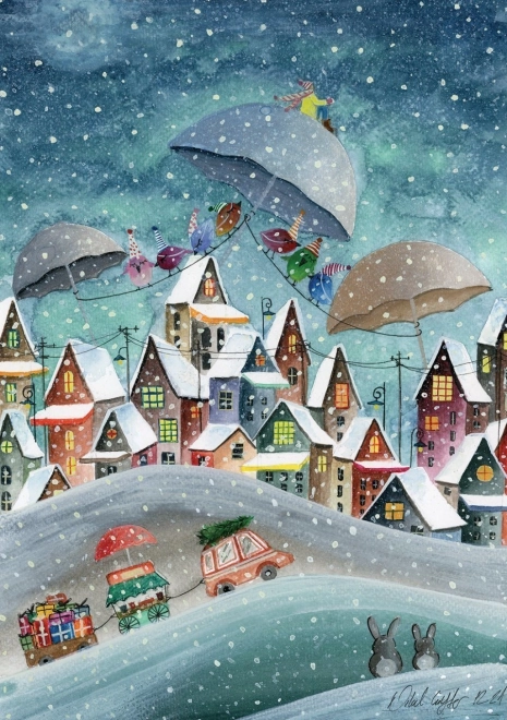 ART PUZZLE Puzzle Příběh zimy 260 dílků