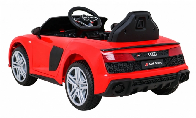 Audi R8 LIFT Bateriové auto + dálkové ovládání + EVA kola + MP3 + LED – Červené