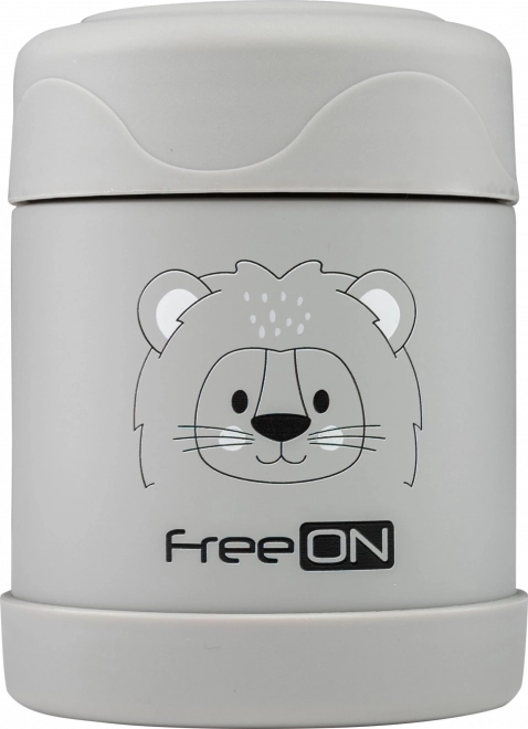FreeON Termodóza na jídlo nerezová 350 ml šedá
