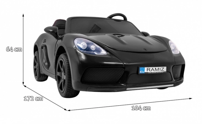 Perfektní elektrické auto pro dvě děti s nafukovacími koly