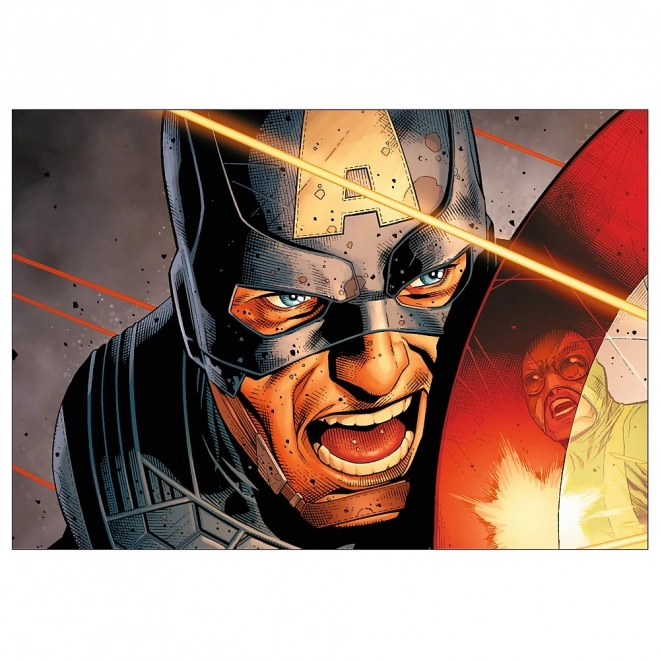Puzzle 4x250 prvků Hrdinské dny Avengers