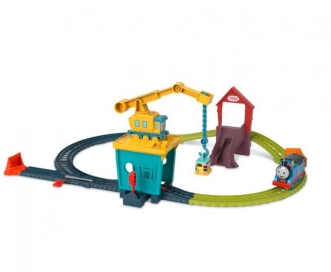Tom & Friends Crane + Sandy track set